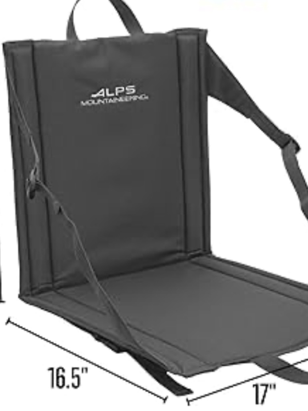 Alps mountaineering go anywhere chair for boats canoes bleachers camping